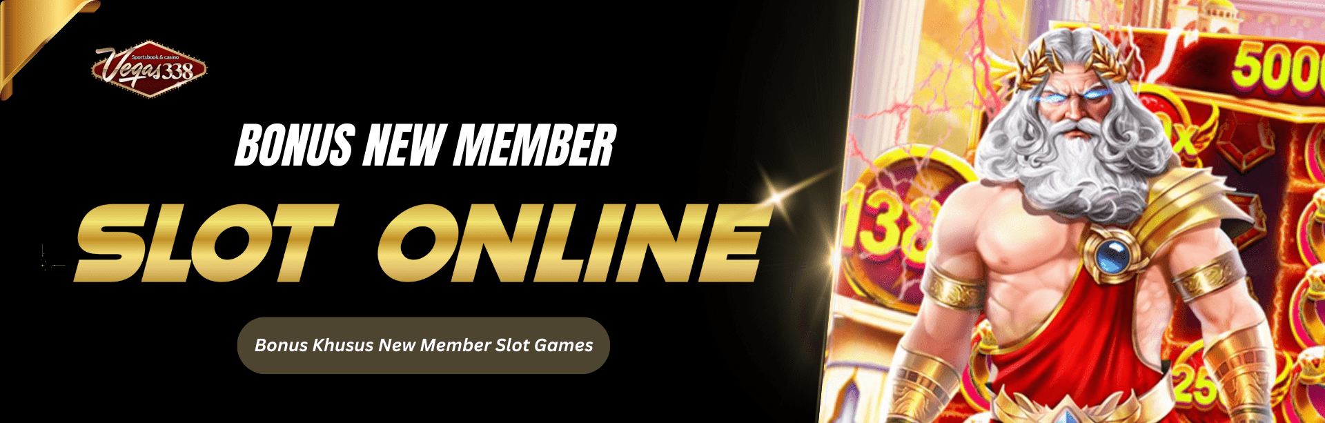 BONUS NEW SLOT UP TO 100%