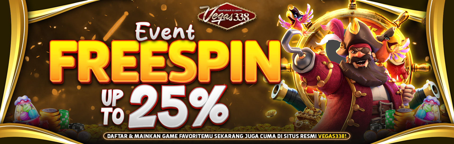 BONUS FS VEGAS338
